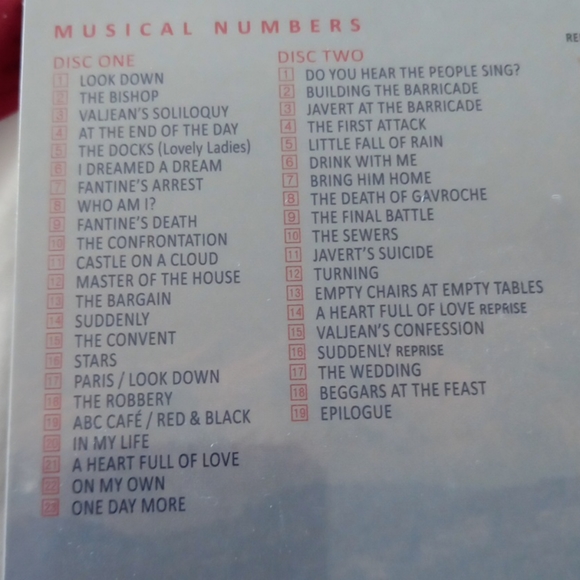 3 for $10: Les Miserables movie soundtrack - Picture 3 of 4